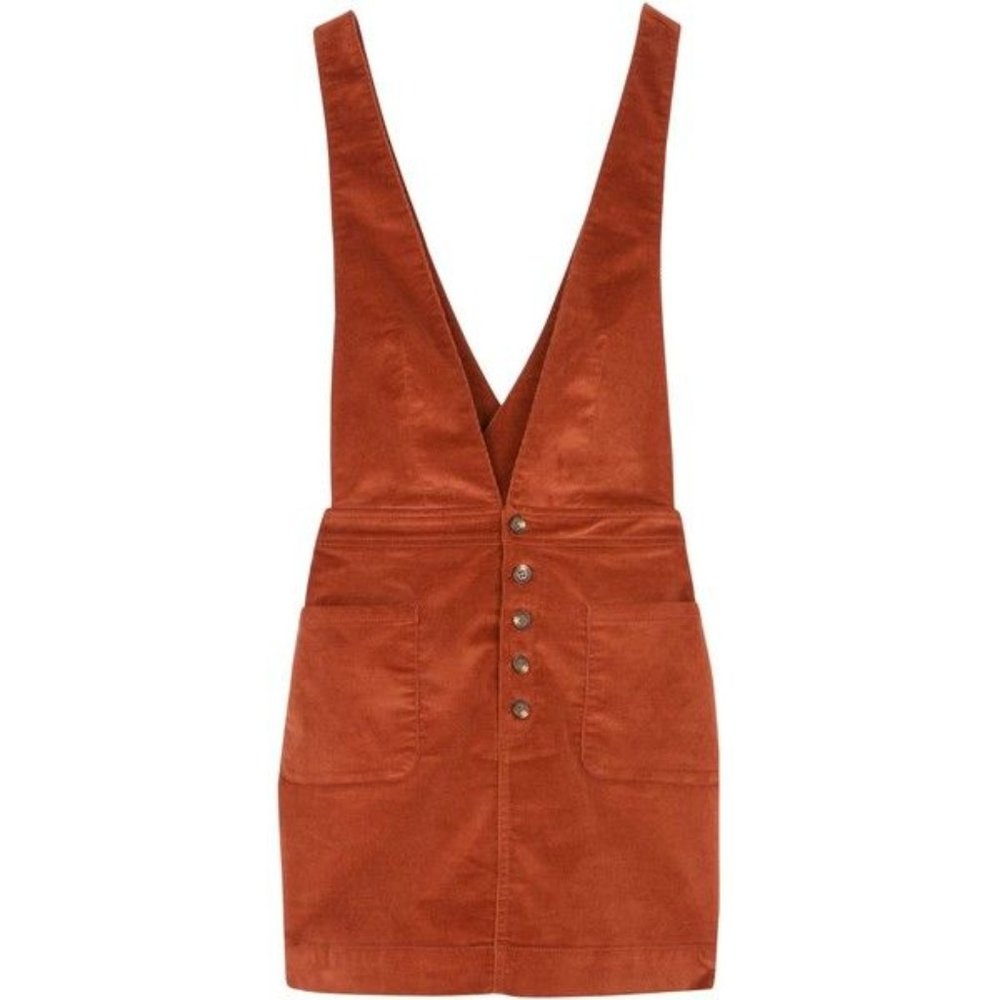 Free People Overall Skirt